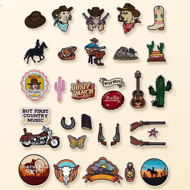 Premium Embroidered Sew-On Patch – DIY Clothing Repair & Decoration