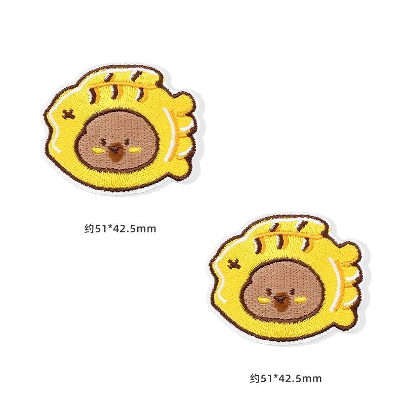 Premium Embroidered Sew-On Patch – DIY Clothing Repair & Decoration