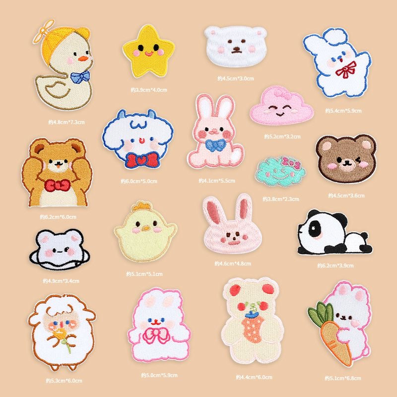 Premium Embroidered Sew-On Patch – DIY Clothing Repair & Decoration