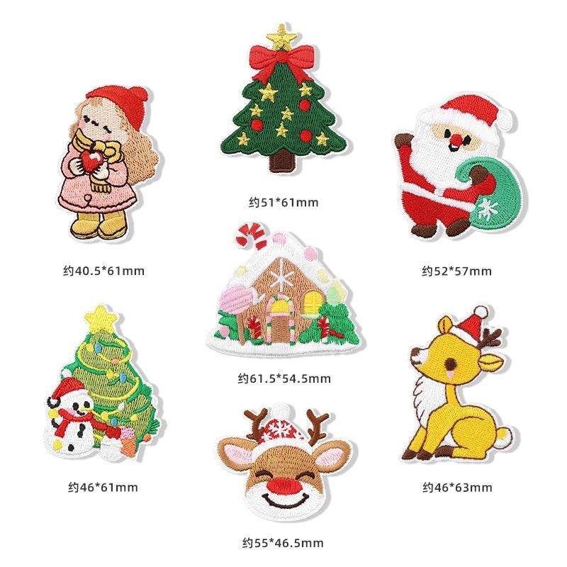 Premium Embroidered Sew-On Patch – DIY Clothing Repair & Decoration