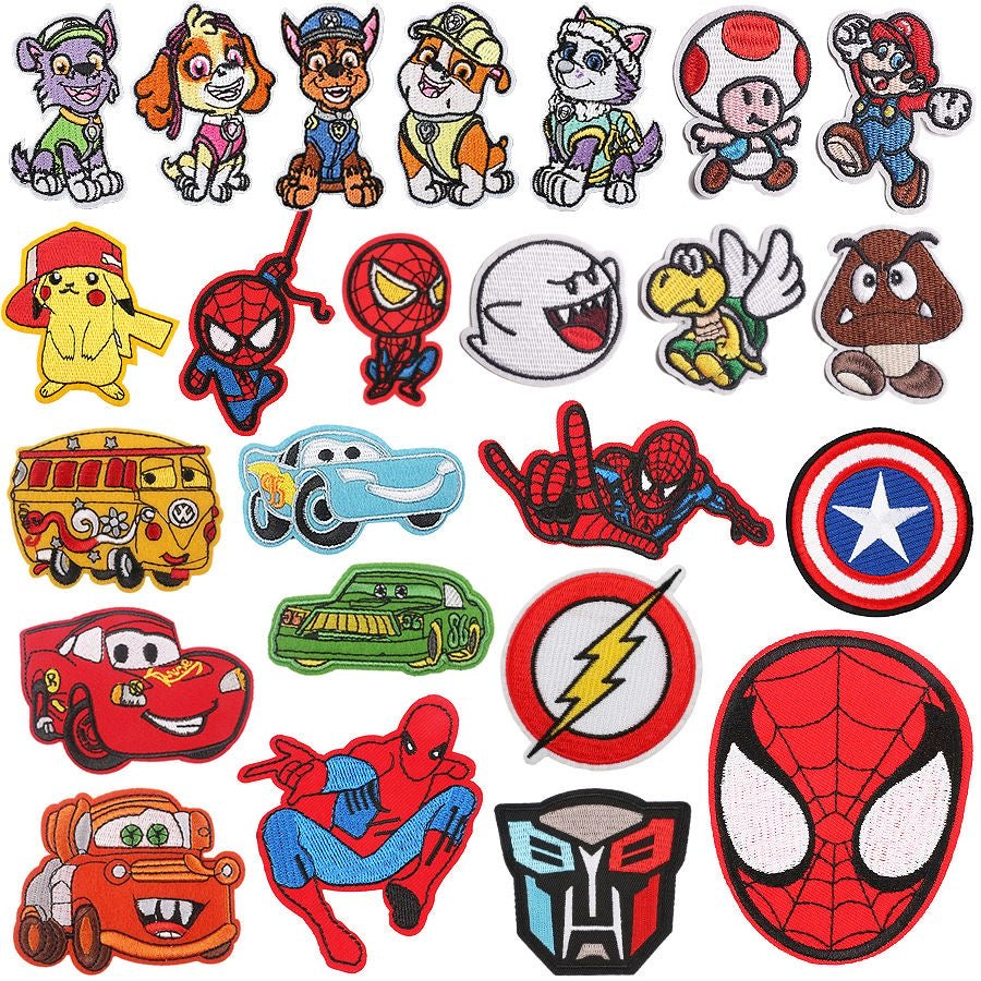 Premium Embroidered Sew-On Patch – DIY Clothing Repair & Decoration