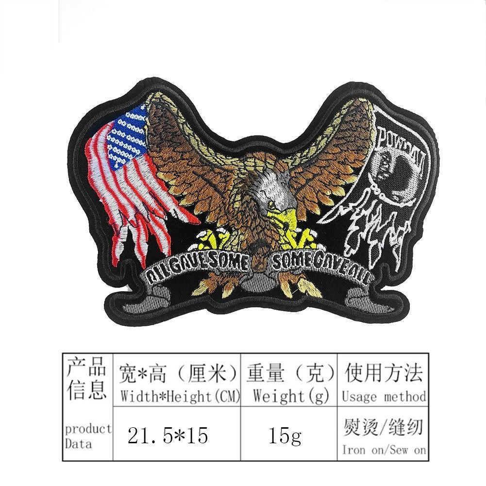 Premium Embroidered Sew-On Patch – DIY Clothing Repair & Decoration
