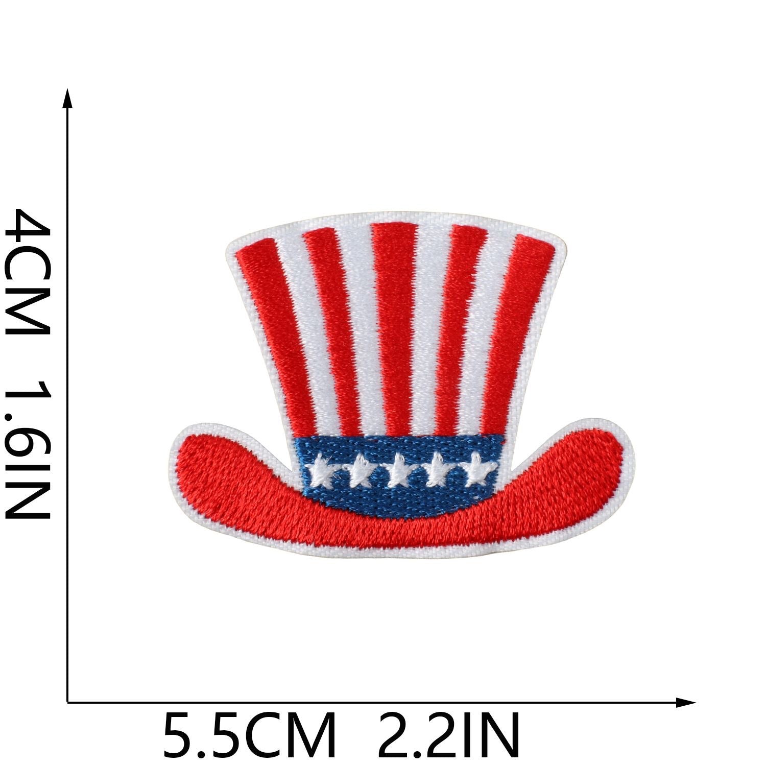Premium Embroidered Sew-On Patch – DIY Clothing Repair & Decoration
