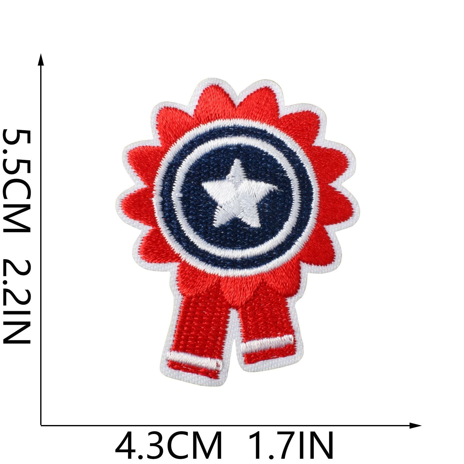 Premium Embroidered Sew-On Patch – DIY Clothing Repair & Decoration
