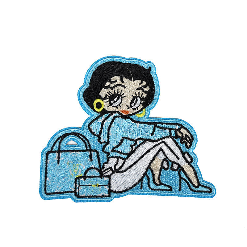 Premium Embroidered Sew-On Patch – DIY Clothing Repair & Decoration