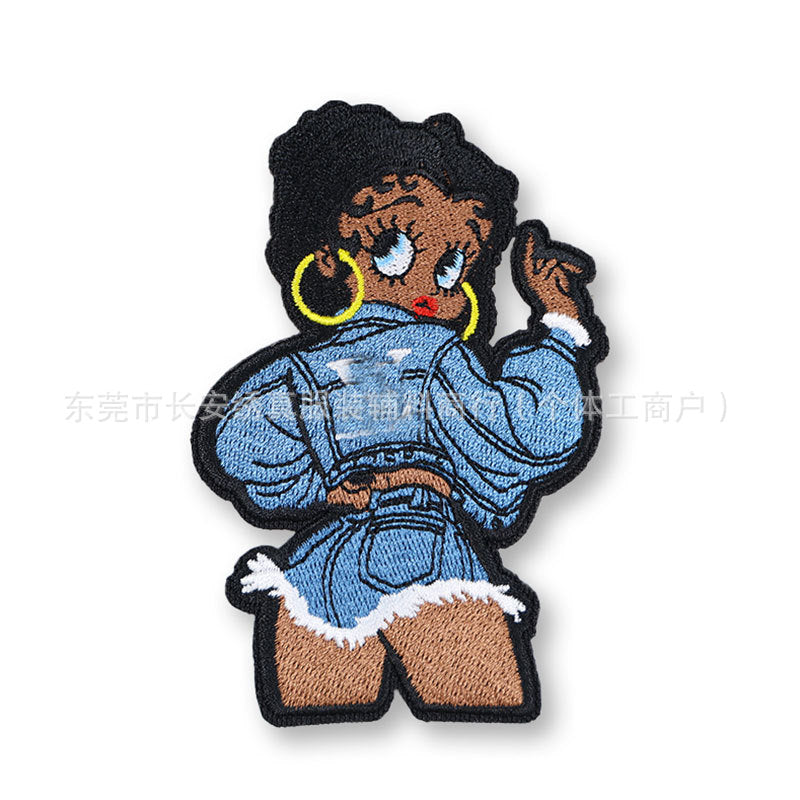 Premium Embroidered Sew-On Patch – DIY Clothing Repair & Decoration