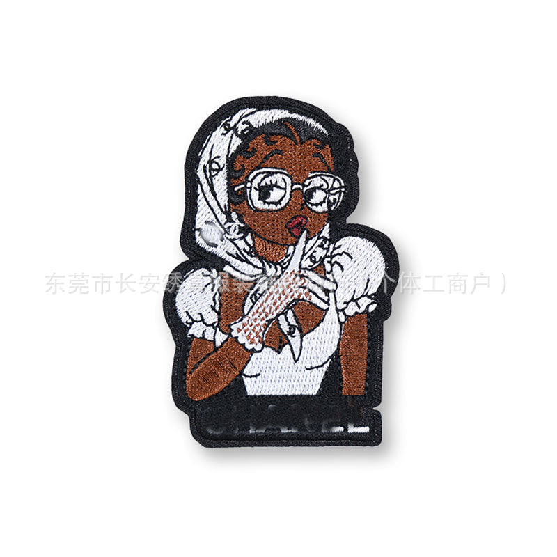 Premium Embroidered Sew-On Patch – DIY Clothing Repair & Decoration
