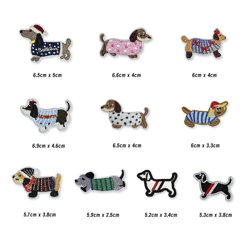 Premium Embroidered Sew-On Patch – DIY Clothing Repair & Decoration