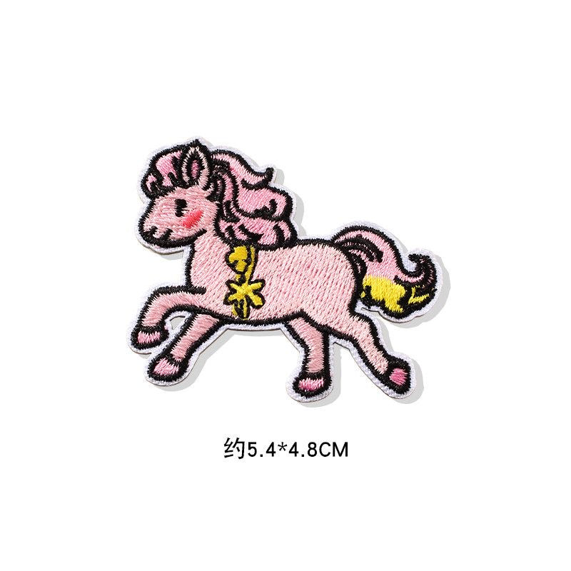 Pink Pony Self-Adhesive Patch (No-Sew)