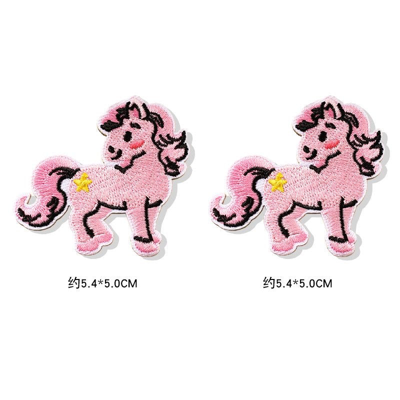 Pink Pony Self-Adhesive Patch (No-Sew)