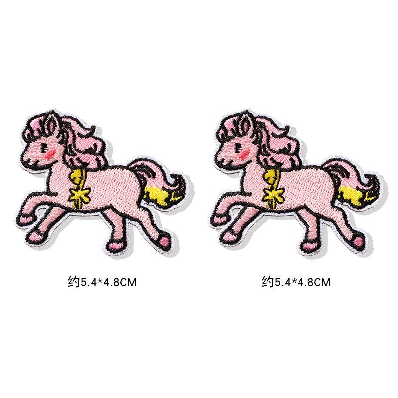 Pink Pony Self-Adhesive Patch (No-Sew)