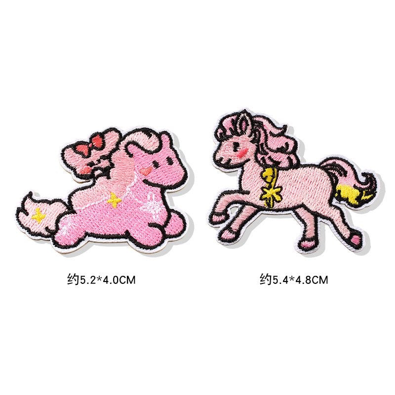 Pink Pony Self-Adhesive Patch (No-Sew)