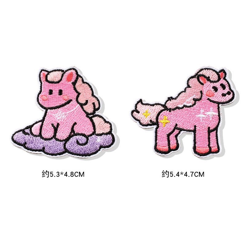 Pink Pony Self-Adhesive Patch (No-Sew)