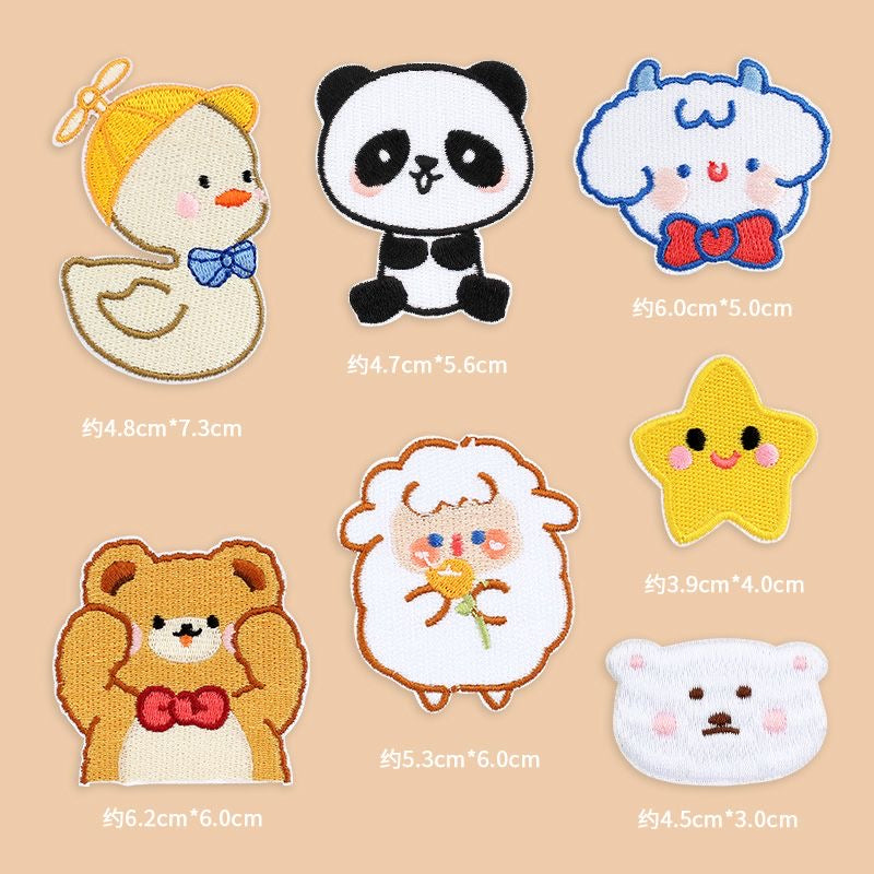 Premium Embroidered Sew-On Patch – DIY Clothing Repair & Decoration