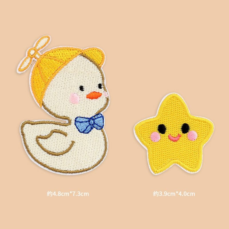 Premium Embroidered Sew-On Patch – DIY Clothing Repair & Decoration