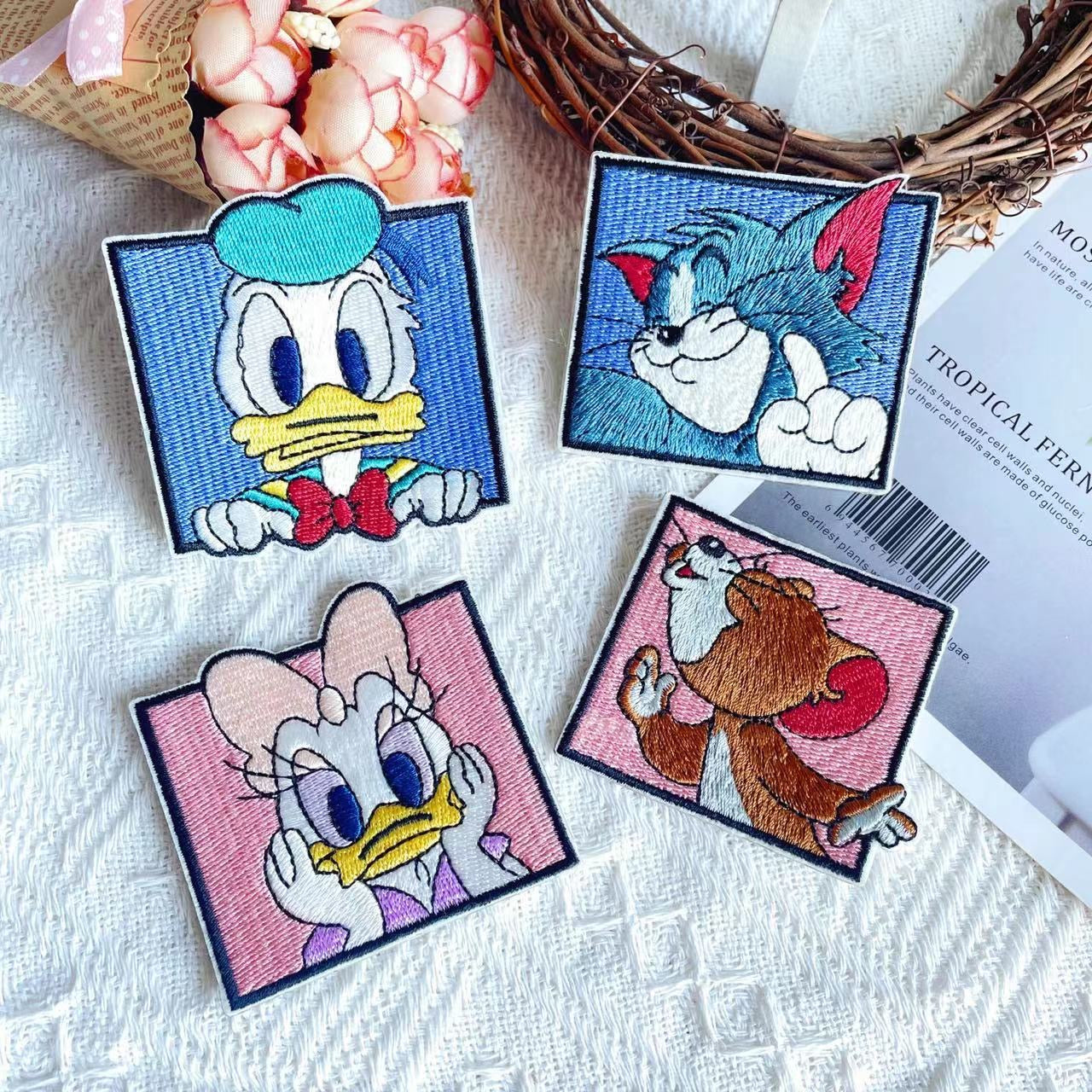 Premium Embroidered Sew-On Patch – DIY Clothing Repair & Decoration