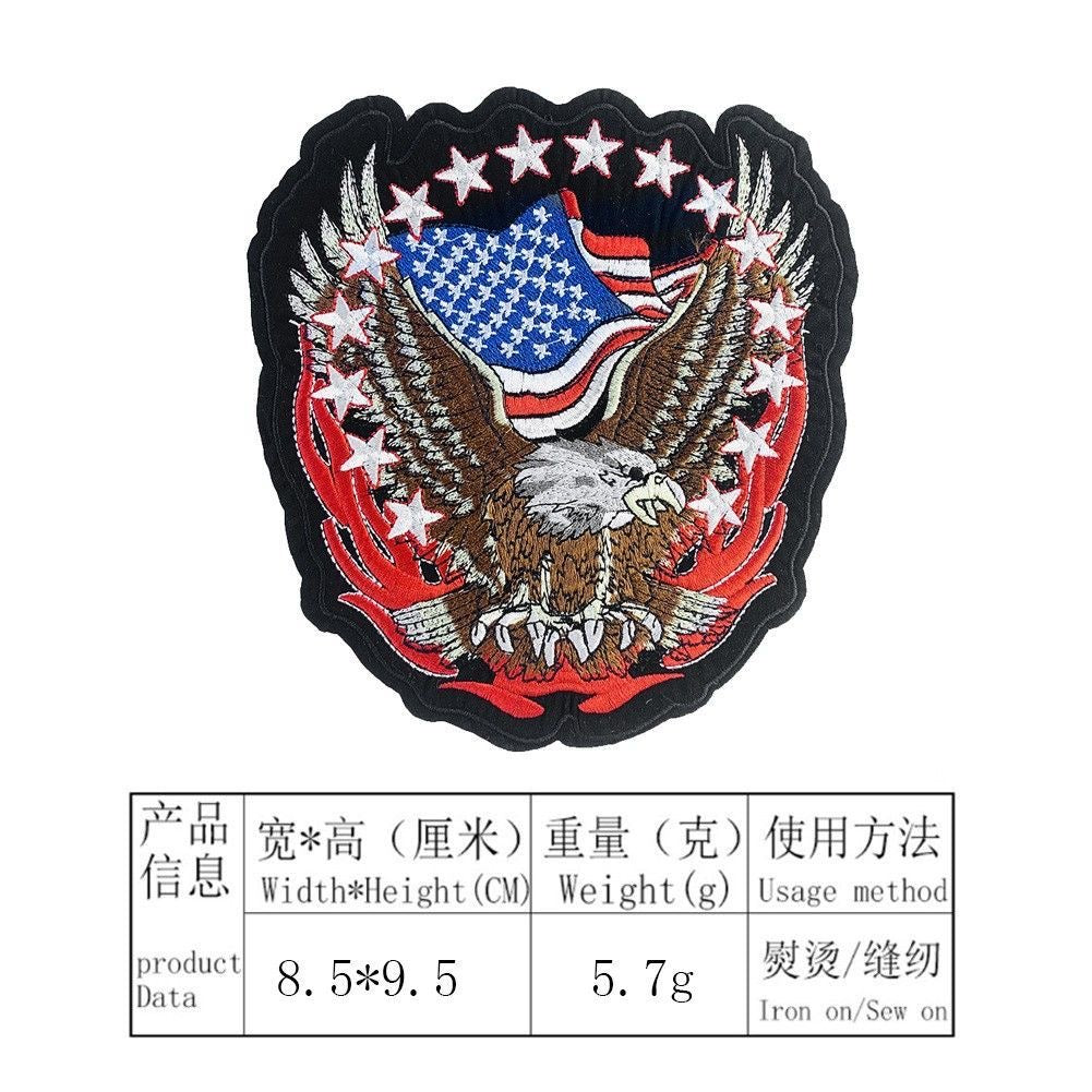 Premium Embroidered Sew-On Patch – DIY Clothing Repair & Decoration