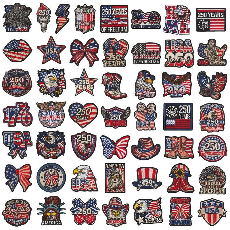 Premium Embroidered Sew-On Patch – DIY Clothing Repair & Decoration