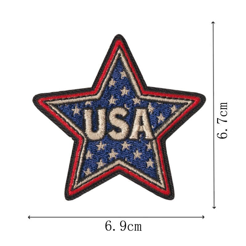 Premium Embroidered Sew-On Patch – DIY Clothing Repair & Decoration