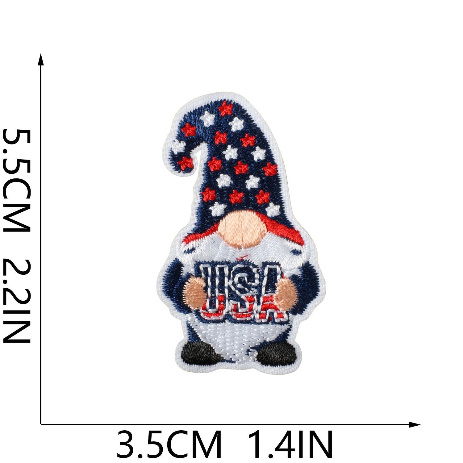 Premium Embroidered Sew-On Patch – DIY Clothing Repair & Decoration