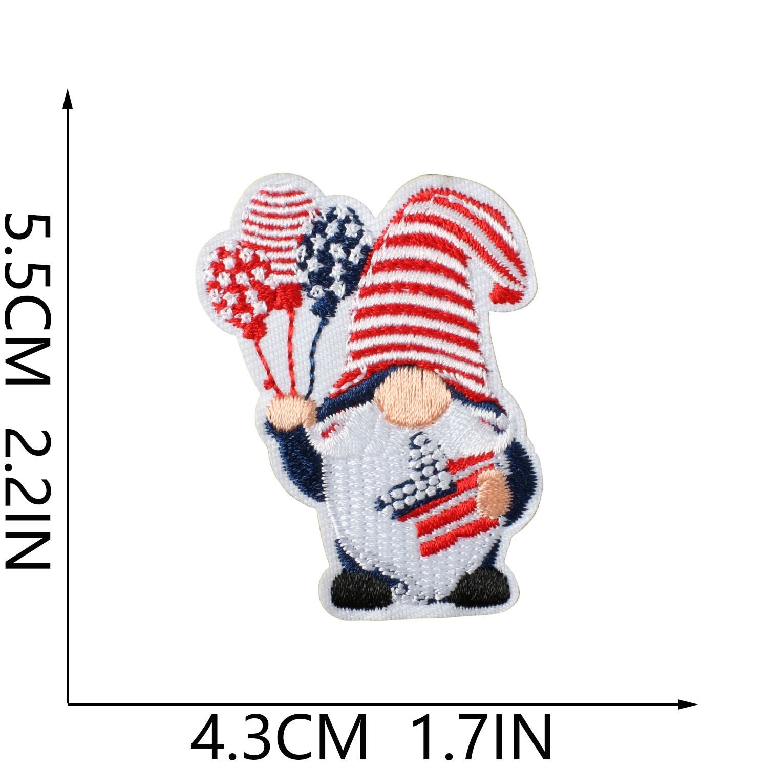 Premium Embroidered Sew-On Patch – DIY Clothing Repair & Decoration