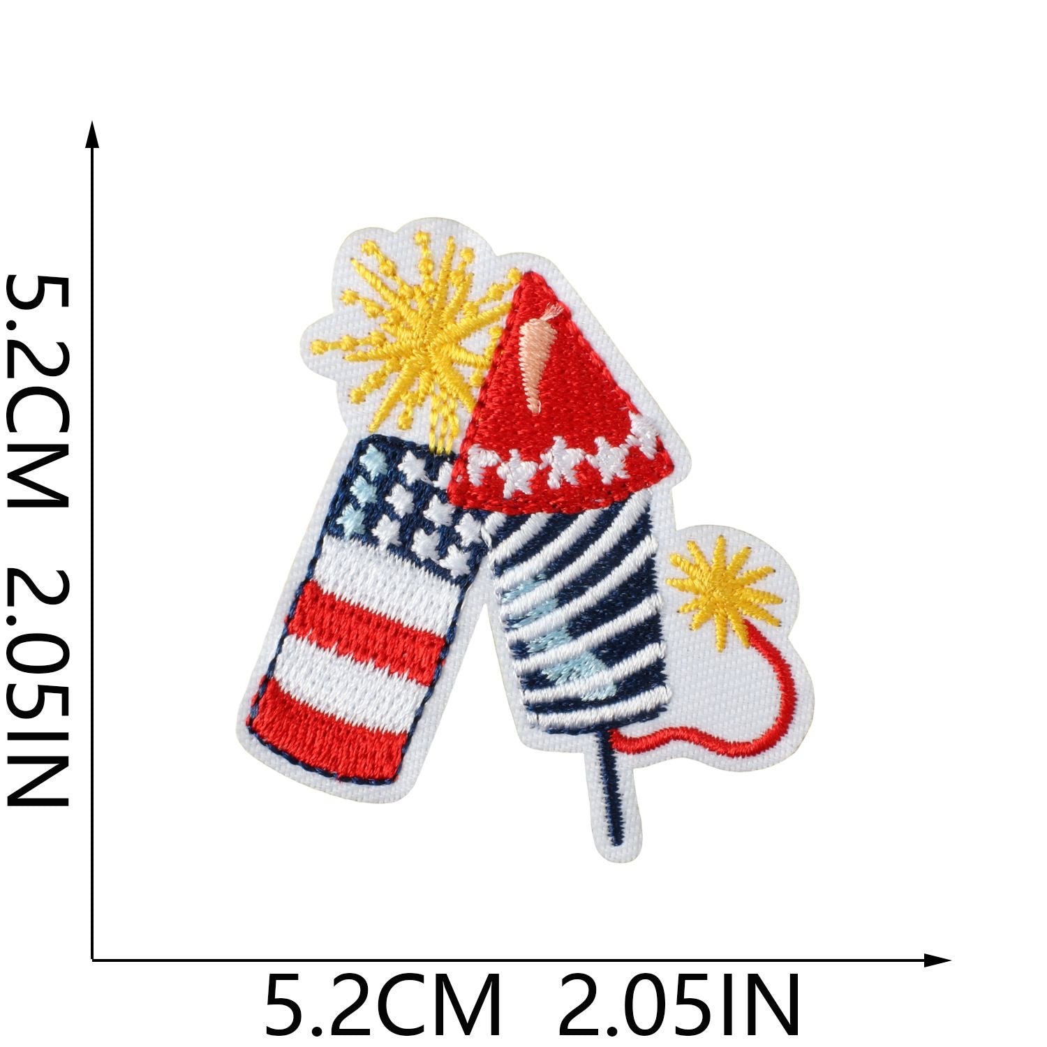 Premium Embroidered Sew-On Patch – DIY Clothing Repair & Decoration
