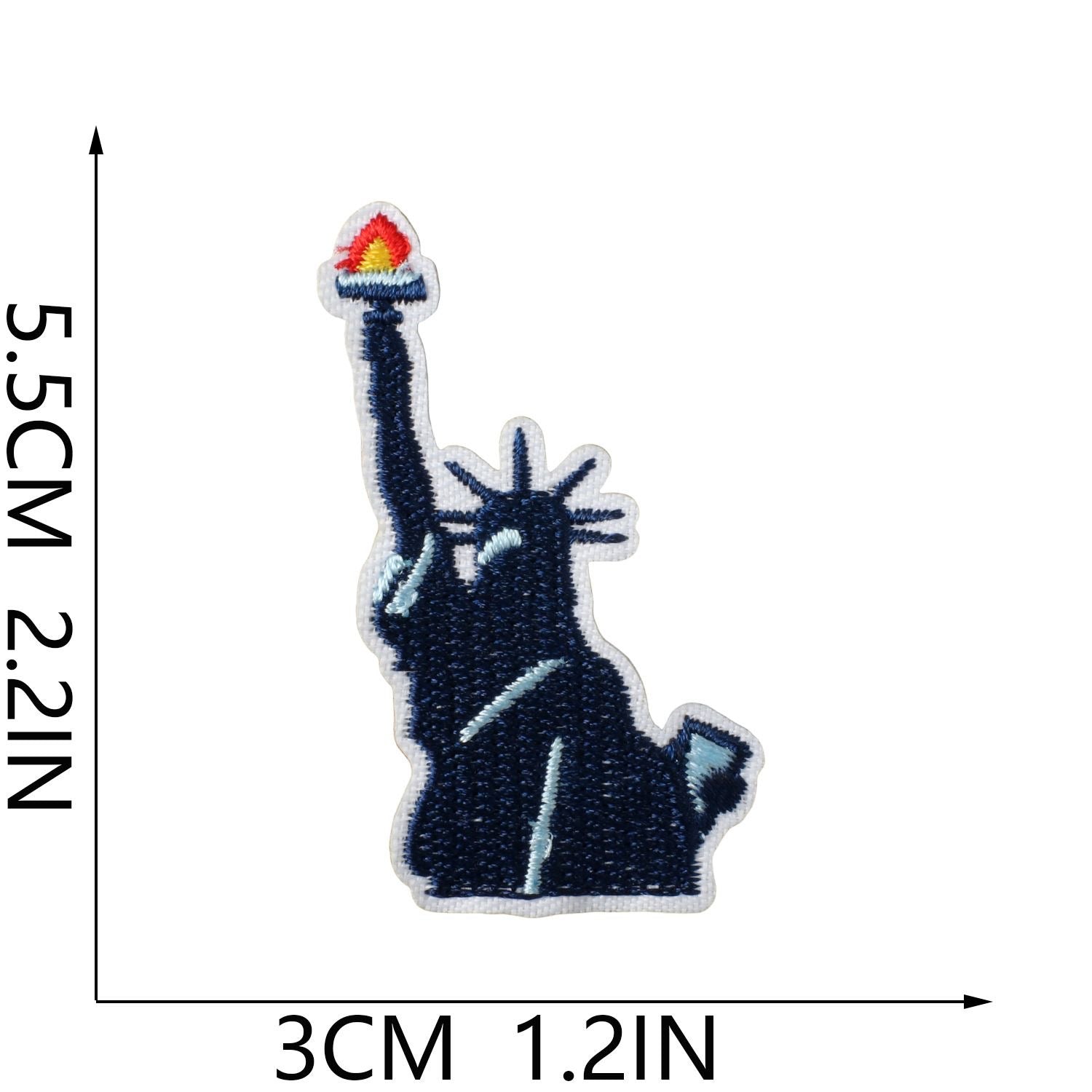 Premium Embroidered Sew-On Patch – DIY Clothing Repair & Decoration