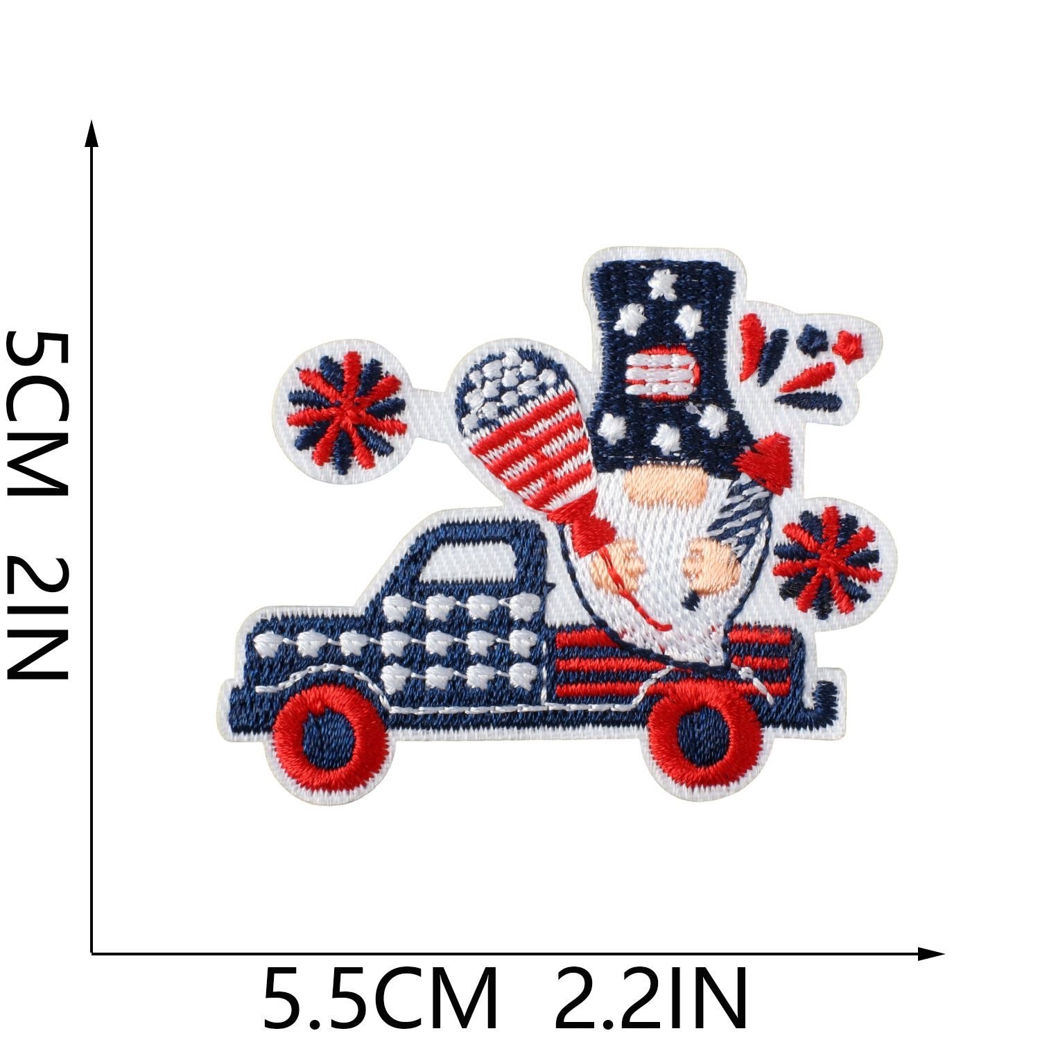 Premium Embroidered Sew-On Patch – DIY Clothing Repair & Decoration
