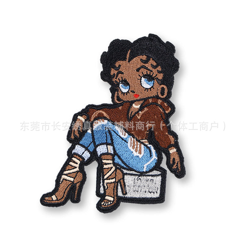 Premium Embroidered Sew-On Patch – DIY Clothing Repair & Decoration